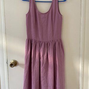 Lilac OffOn Linen Extra Small Dress